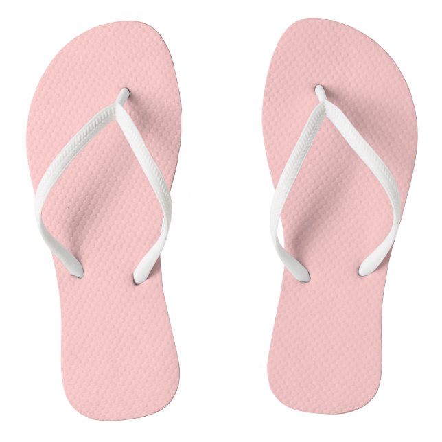 Baby Pink Flip Flops (Footbed)