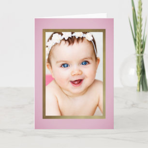 BABY PINK PHOTO PORTRAIT FRAME, TEMPLATE PHOTO