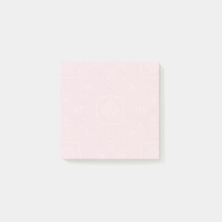 Baby pink post it post-it notes