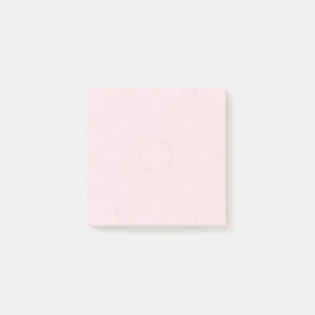 Baby pink post it post-it notes (Front)