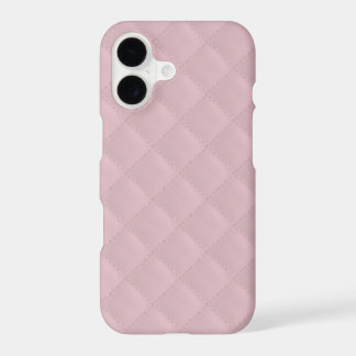 Baby Pink Quilted Leather