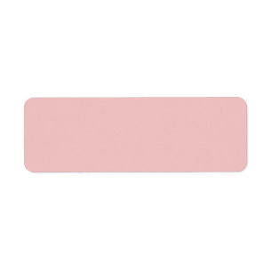 Baby Pink Return Address Label