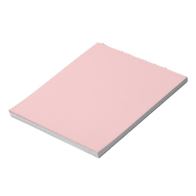 Baby Pink Solid Color Notepad (Rotated)