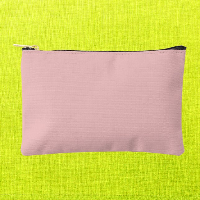 Baby Pink Solid Colour Accessory Pouch (Creator Uploaded)