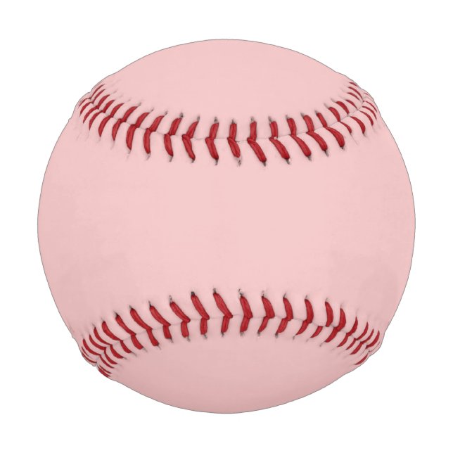  Baby pink (solid colour)  Baseball (Front)