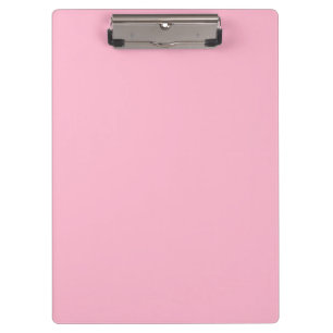 Baby pink solid colour clipboard