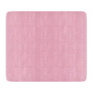 Baby pink solid colour cutting board