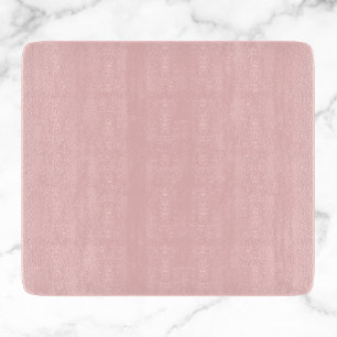 Baby Pink Solid Colour Cutting Board