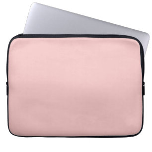 Baby pink (solid colour) Laptop Sleeve