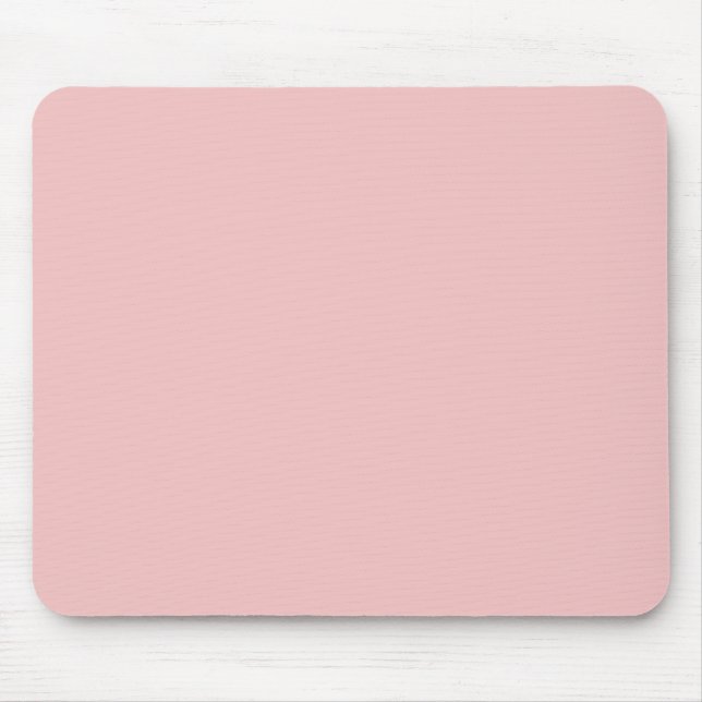  Baby pink (solid colour)  Mouse Mat (Front)