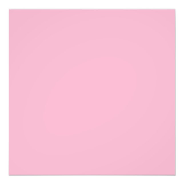 Baby pink  (solid colour) photo print (Front)