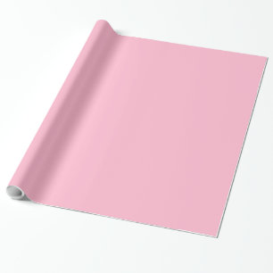 Baby pink  (solid colour)  wrapping paper