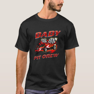Baby Pit Crew Race Car Birthday Party Racing Famil T-Shirt