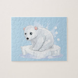 Baby Polar Bear Game Puzzle