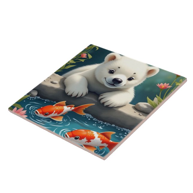 Baby Polarbear Tile (Side)