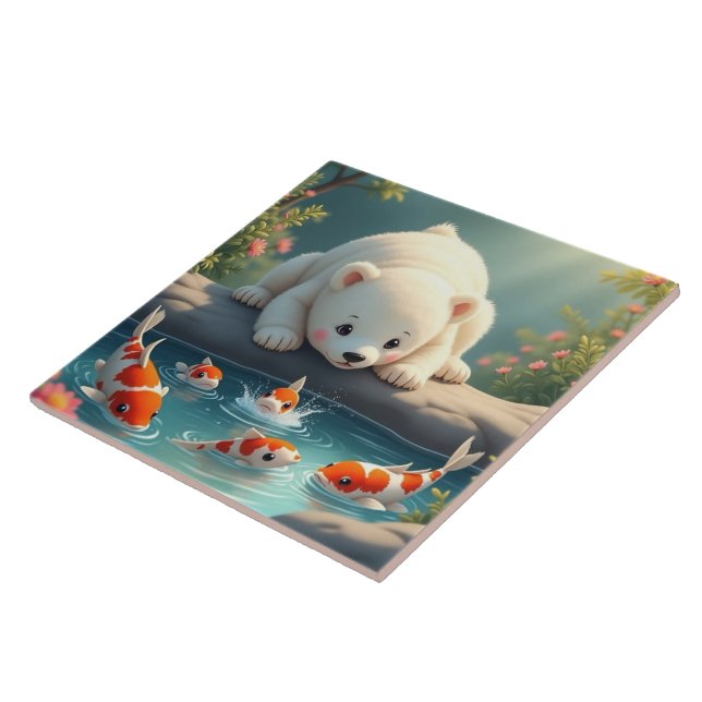 Baby Polarbear Tile (Side)
