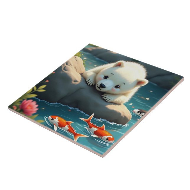 Baby Polarbear Tile (Side)