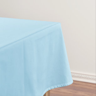 Baby Powder Blue Solid Colour   Classic   Elegant  Tablecloth