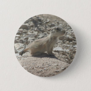 Baby Prairie Dog 6 Cm Round Badge