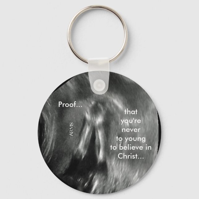 Baby praying key ring (Front)