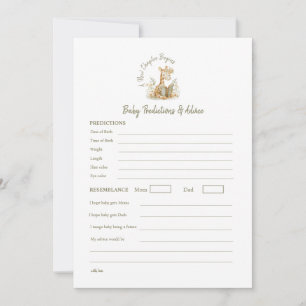  Baby Prediction  Game A New Chapter Begins  Invitation