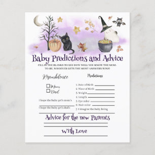 Baby Predictions and Advice game