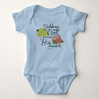 Baby Pretty Psalms 127:3 Blessing Bodysuit