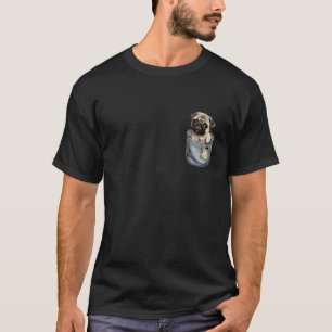 Baby Pug In A Pocket Dog Breeder Pet Trainer Puppy T-Shirt