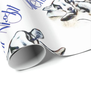 Baby Pygmy Goats Silent Night Christmas Wrapping P Wrapping Paper