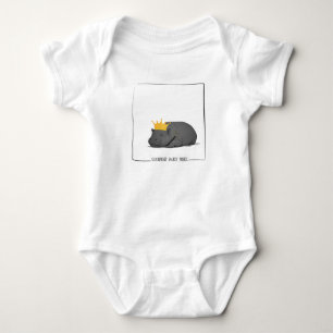 Baby Pygmy Hippo-Goodnight Sweet Prince Bodysuit