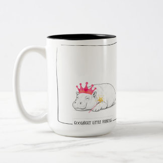 Baby Pygmy Hippo Princess Mug