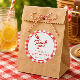 Baby-Q Baby Shower Favour Sticker