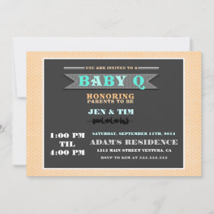 BaBy Q Baby Shower Invitation