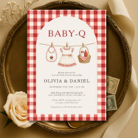 Baby-Q Girl Backyard BBQ Baby Shower