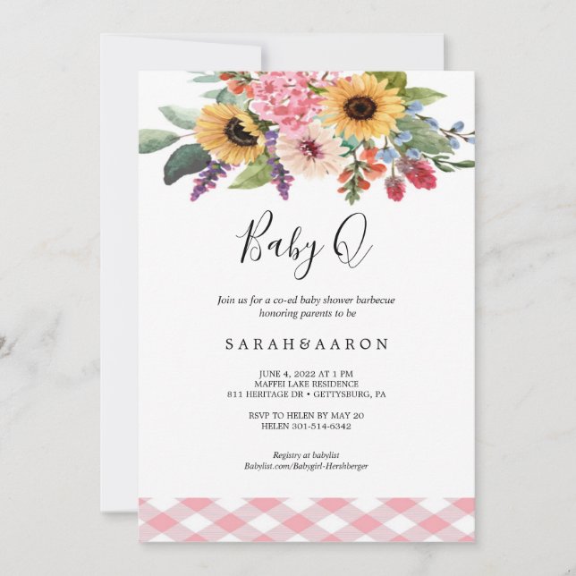 Baby-Q Invitation (Front)