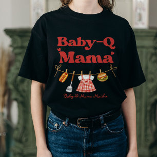 Baby-Q Mama Girl Baby Shower T-Shirt