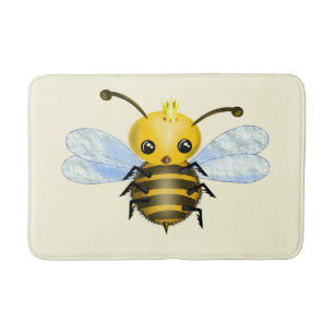 Baby Queen Bee Bath Mat - Customisable