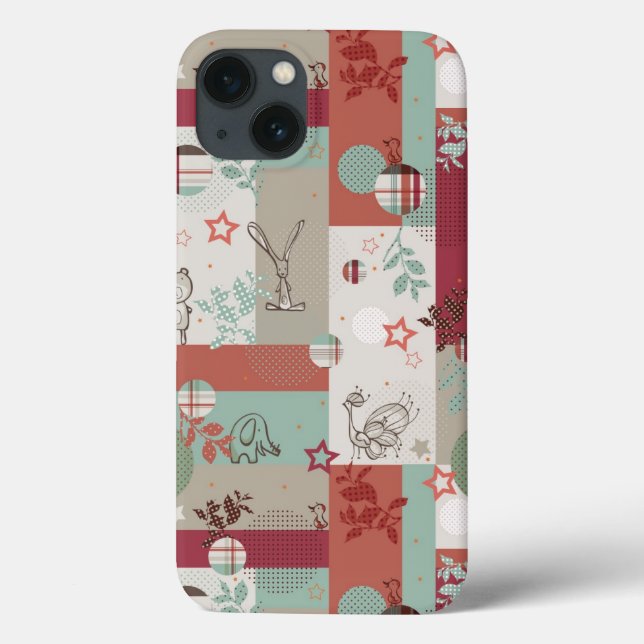 Baby Quilt Pattern 2 Case-Mate iPhone Case (Back)