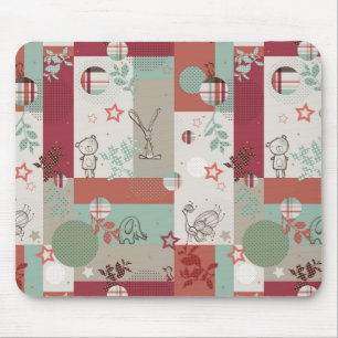 Baby Quilt Pattern 2 Mouse Mat