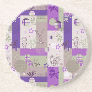 Baby Quilt Pattern Coaster