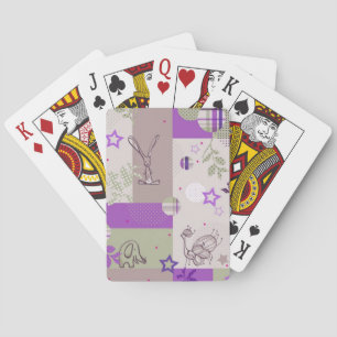 Baby Quilt Pattern Playing Cards