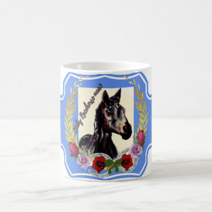Baby Racehorse Mare wins the race Coffee Mug