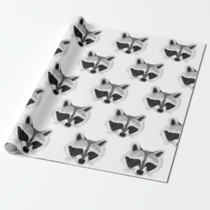 Baby Racoon Wrapping Paper