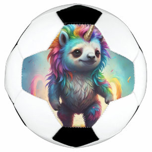 Baby Rainbow Unicorn Sloth, Football