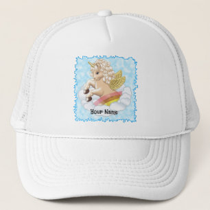 Baby Rainbow Unicorn Trucker Hat