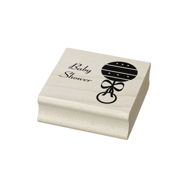 Baby Rattle Art Stamp (Stamp)