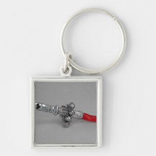 Baby rattle, Colonial Period, c.1770 Key Ring