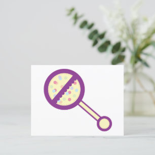 Baby Rattle Postcard