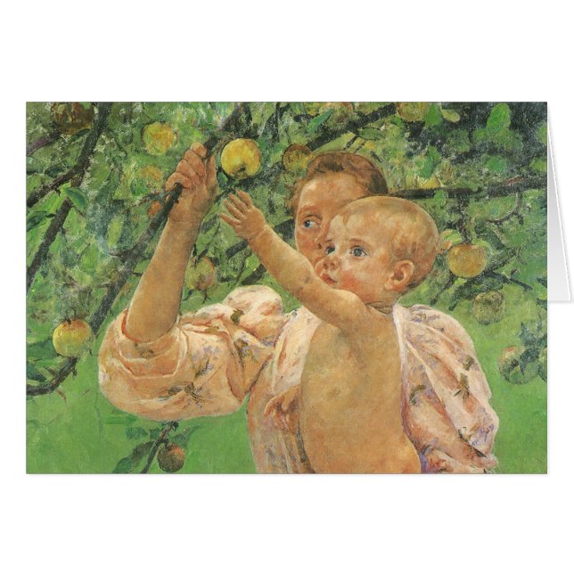 Baby Reaching for an Apple by Mary Cassatt (Front Horizontal)