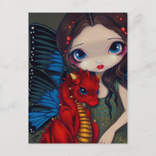 "Baby Red Dragon" Postcard